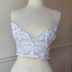 Victoria’s secret Dream Angels sparkly corset top